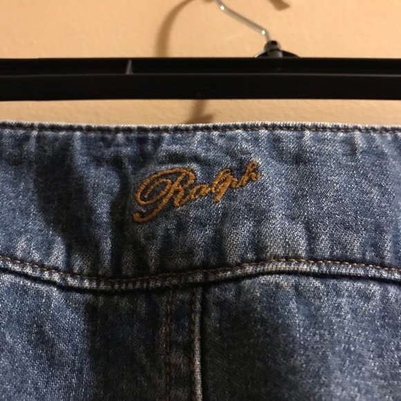 RALPH Ralph Lauren Denim Mini Skirt Buckle - Picture 5 of 6